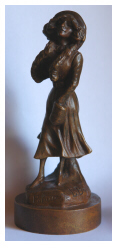 Polaire  Bronze de J.-L. Bozzi  Vers 1900