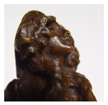 Polaire  Bronze de J.-L. Bozzi  Vers 1900 (d&eacute;tail)