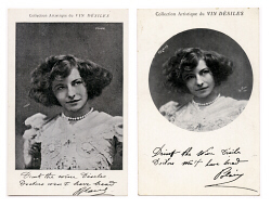 Collection Artistique du Vin D&eacute;siles (2 versions)  Vers 1905