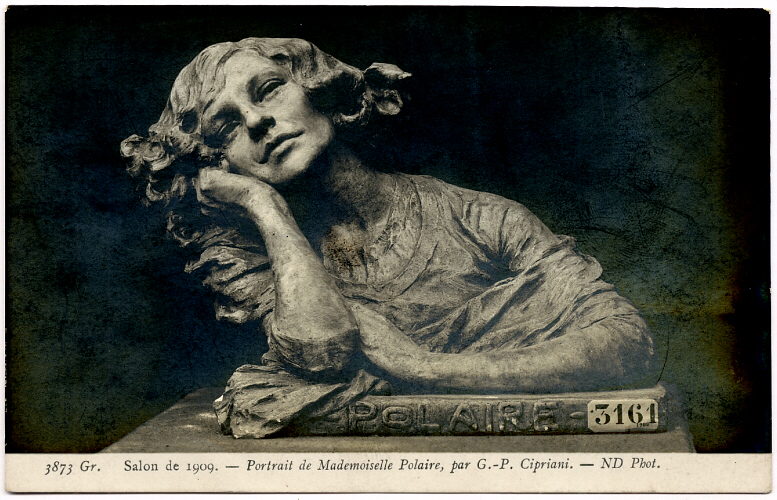 Buste de Polaire par G.-P. Cipriani  1909