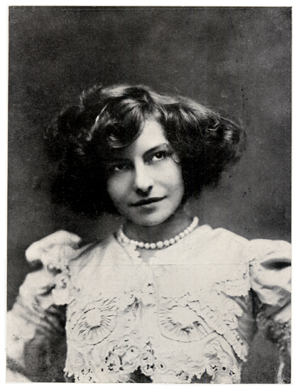 Polaire par Eug&egrave;ne Pirou  Vers 1905