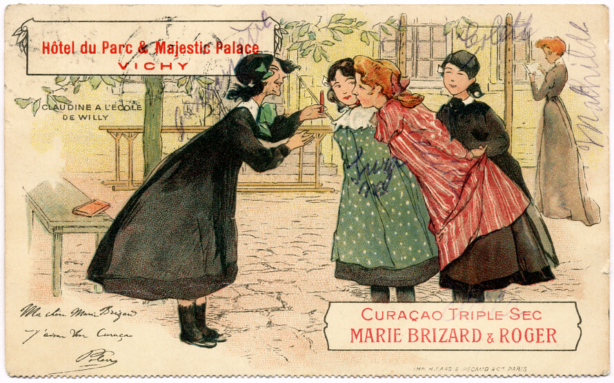 Publicit&eacute; Cura&ccedil;ao Marie Brizard & Roger  Vers 1902
