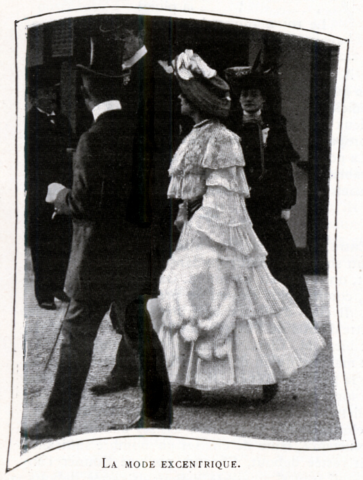 Polaire &agrave; Longchamp  Mai 1903