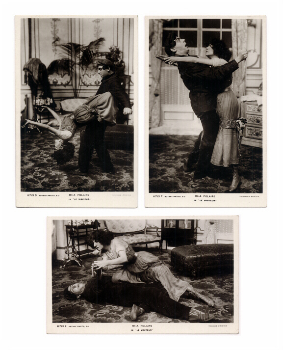 Cartes postales Rotary Photo. E.C.  Mars 1910