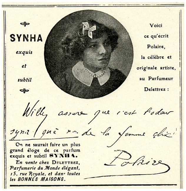 Parfum Synha  Mai 1904