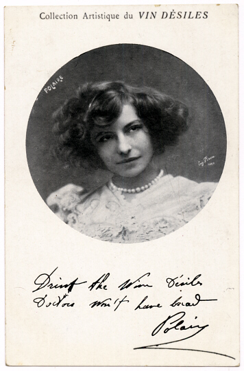 Collection Artistique du Vin D&eacute;siles  Vers 1905