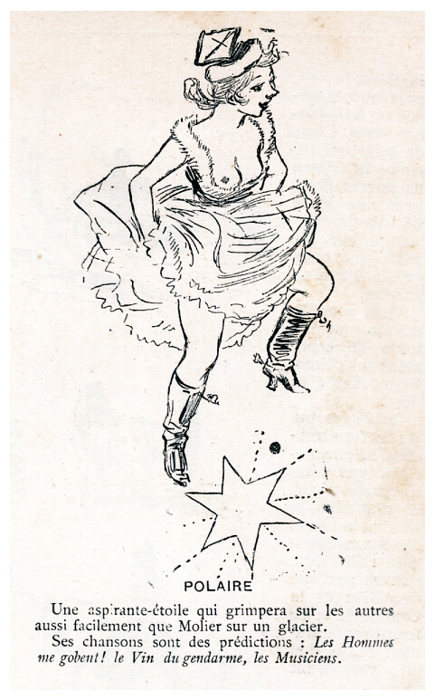 Polaire par Willette  Juin 1893